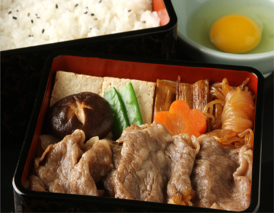 特選霜降黒毛和牛 すき焼き重
